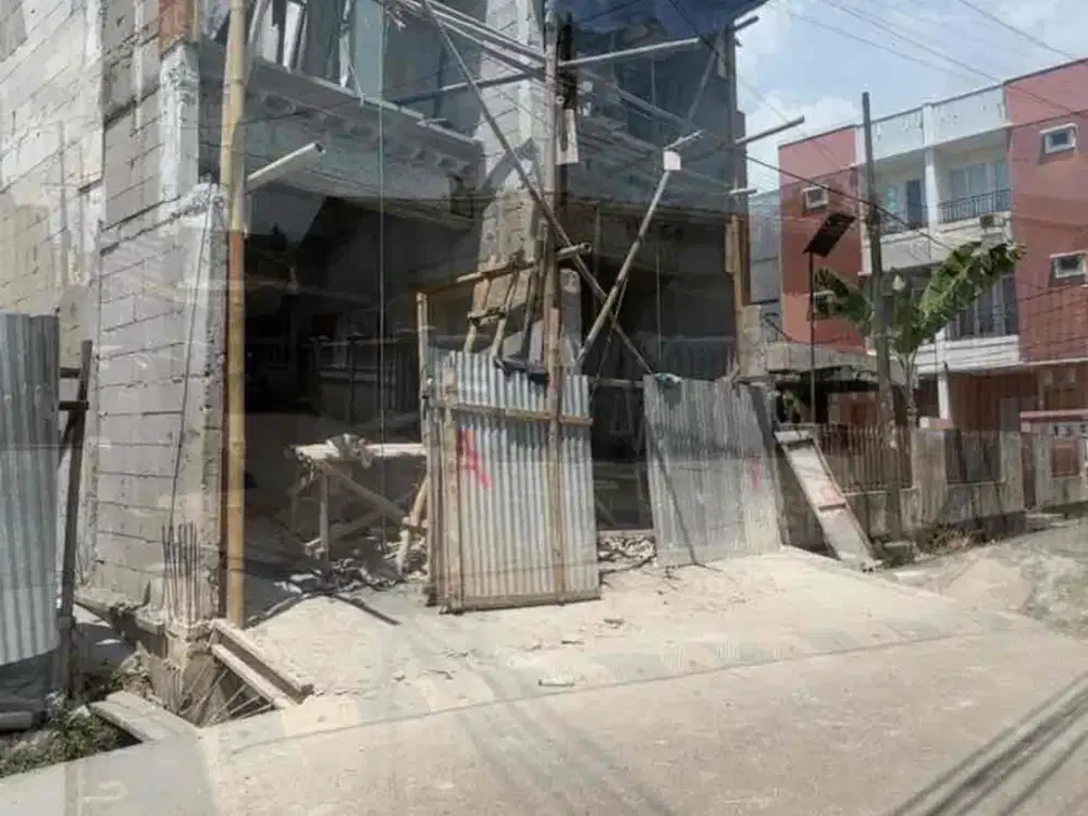 Dijual Rumah 2 lt 3,35 x 12 m2 di Cengkareng Jakarta Barat dekat Green Sedayu mall ada 3 kt 2 km unfurnished, 4- 6 bulan, survey, nego yuk, row 2 mobil !