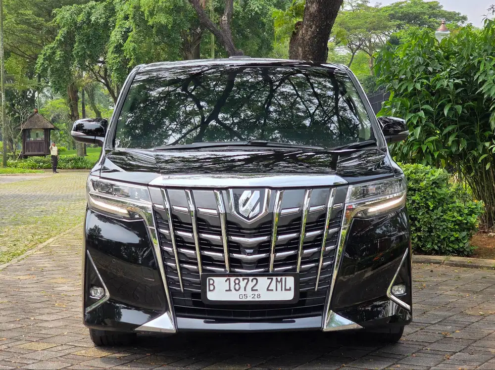 TDP 95.JT NEGO| ALPHARD G ATPM 2018 HITAM ISTIMEWA SEGER RECORD TOYOTA