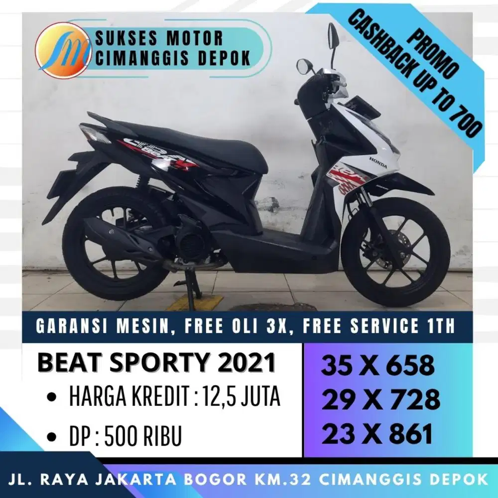 KREDIT BEAT CBS 2021 TERMURAH CASH KARTU KREDIT BISA [SUKSES MOTOR]