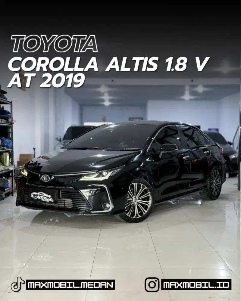 [DP 50JT‼️] TOYOTA COROLLA ALTIS 1.8 V AT 2019 pemakaian 2020