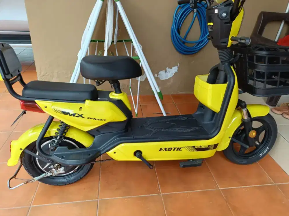 Sepeda listrik merek exotic groza mx