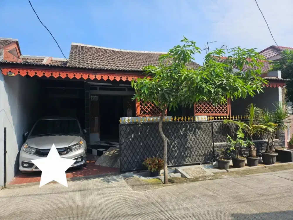 dijual rumah siap huni bisa kpr pondok pekayon indah bekasi selatan