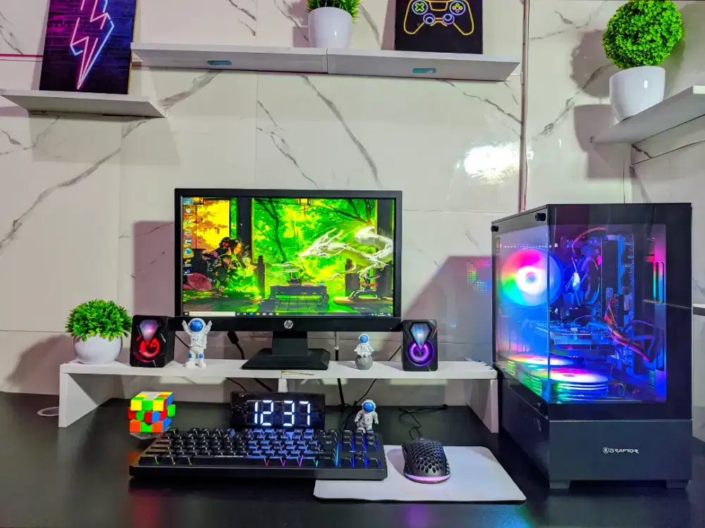 PC GAMING CORE I7 | RAM 16GB | SSD 128GB | AMD RADEON DDR5