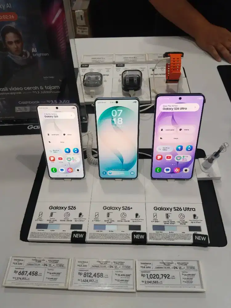 SAMSUNG S26 SERIES CICILAN TANPA DP GRATIS 2X ANGSURAN