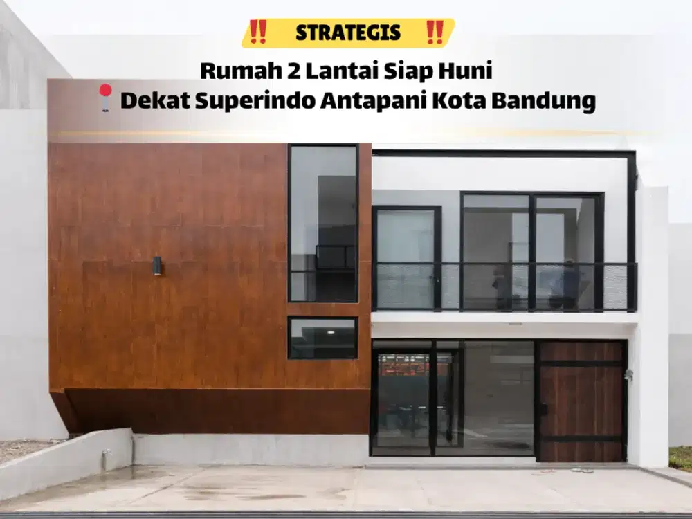 Hunian Nyaman Antapani – Carport 2 Mobil, SHM