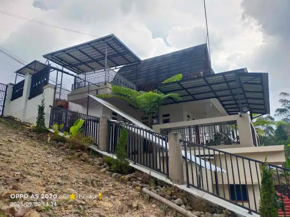 Dijual 1 Buah Villa Bersama Kebun Sayuran Di Kawasan Ciwidey