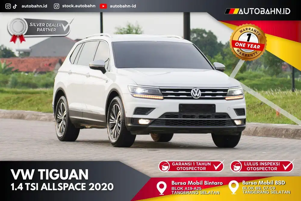#TeamAllspace! VW Tiguan Allspace 1.4 TSI 2020 White on Black!