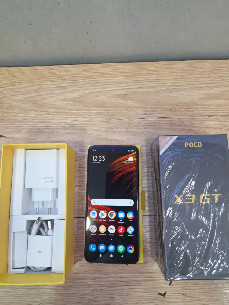 Hp bekas Xiaomi poco X3 GT 5G 8/256GB