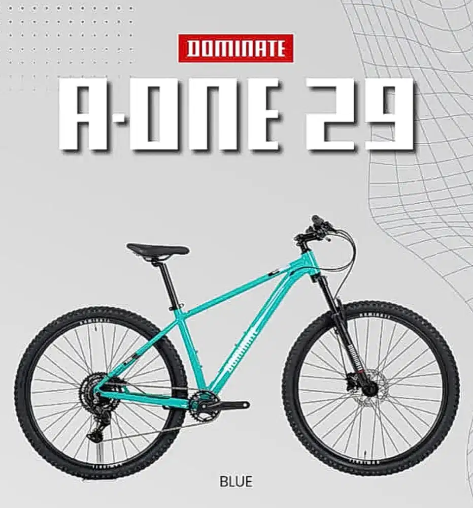 MTB 29inch Dominate A-one alloy Shimano Cues 9speed Hidrolik Fork Lock