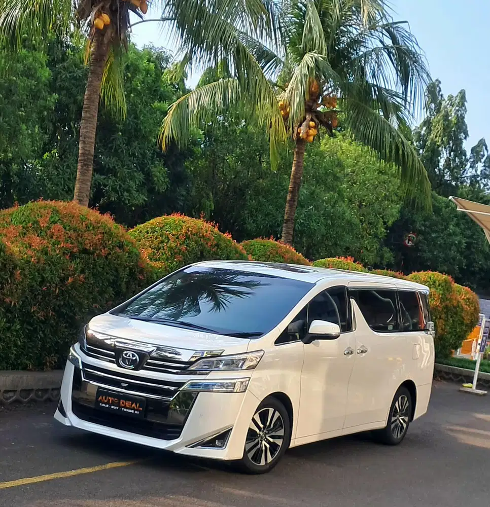 TDP 1 JUTA// Toyota Vellfire 2.5 G ATPM 2018 SUPER
