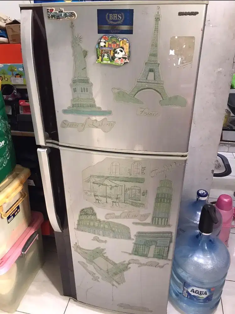 SHARP KULKAS 2 PINTU JUAL MURAH