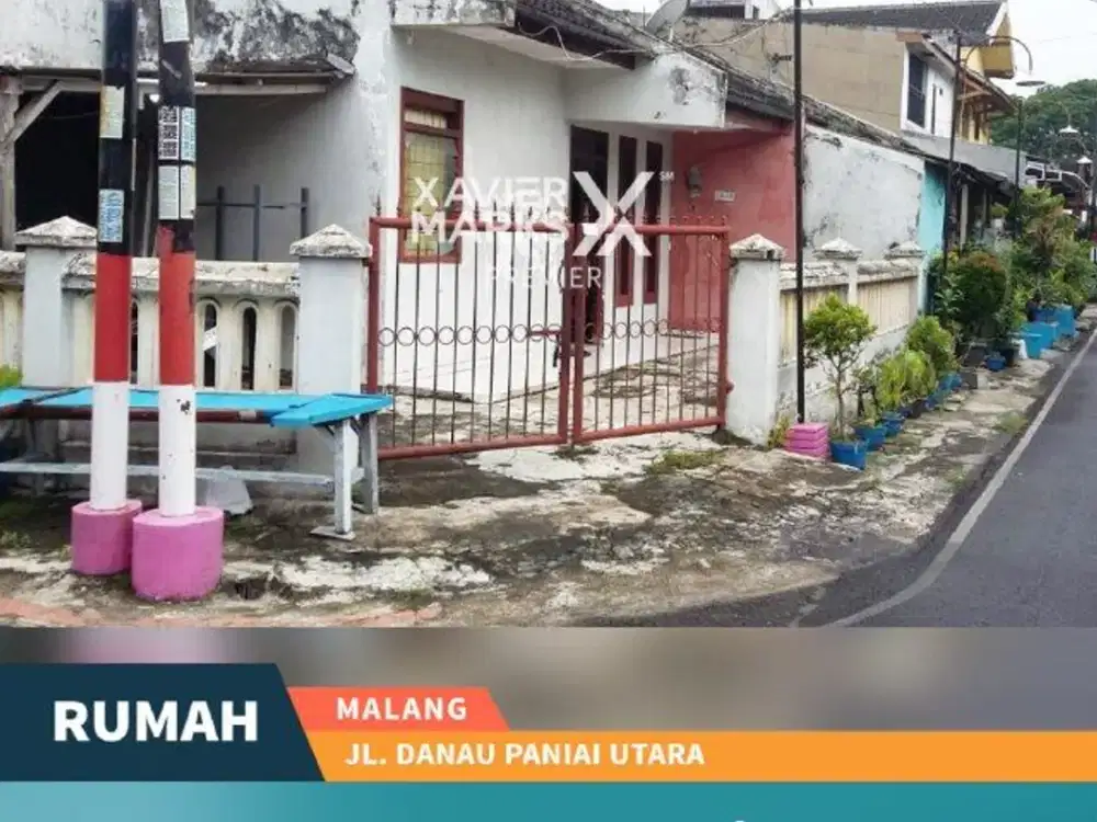 Rumah Siap Huni Kondisi Baik Di Jl. Danau Paniai Utara Sawojajar Kota Malang