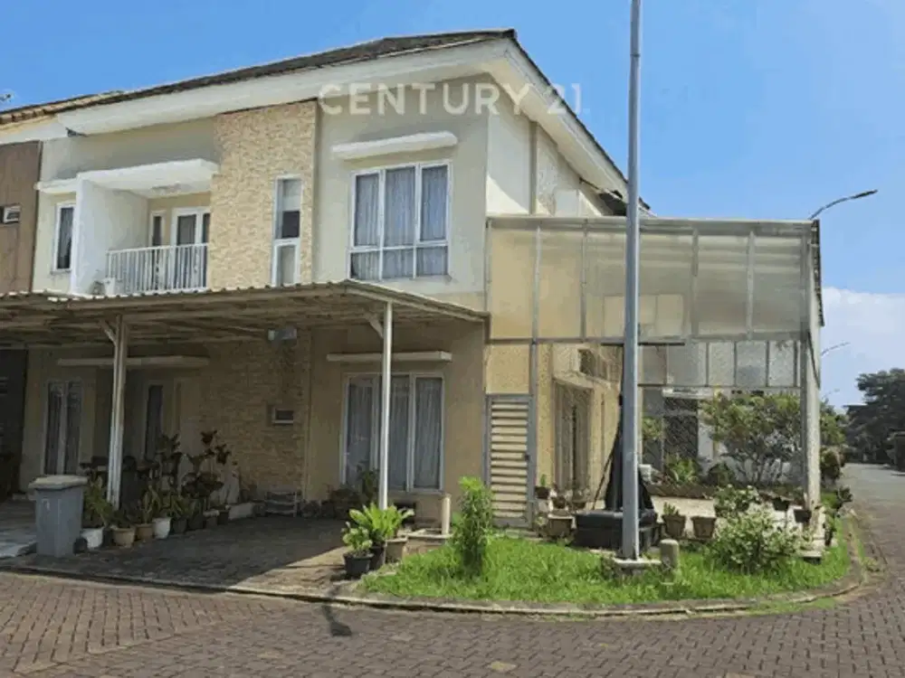 Rumah Hoek Premium Di Cluster Lantana, Jakarta Garden City