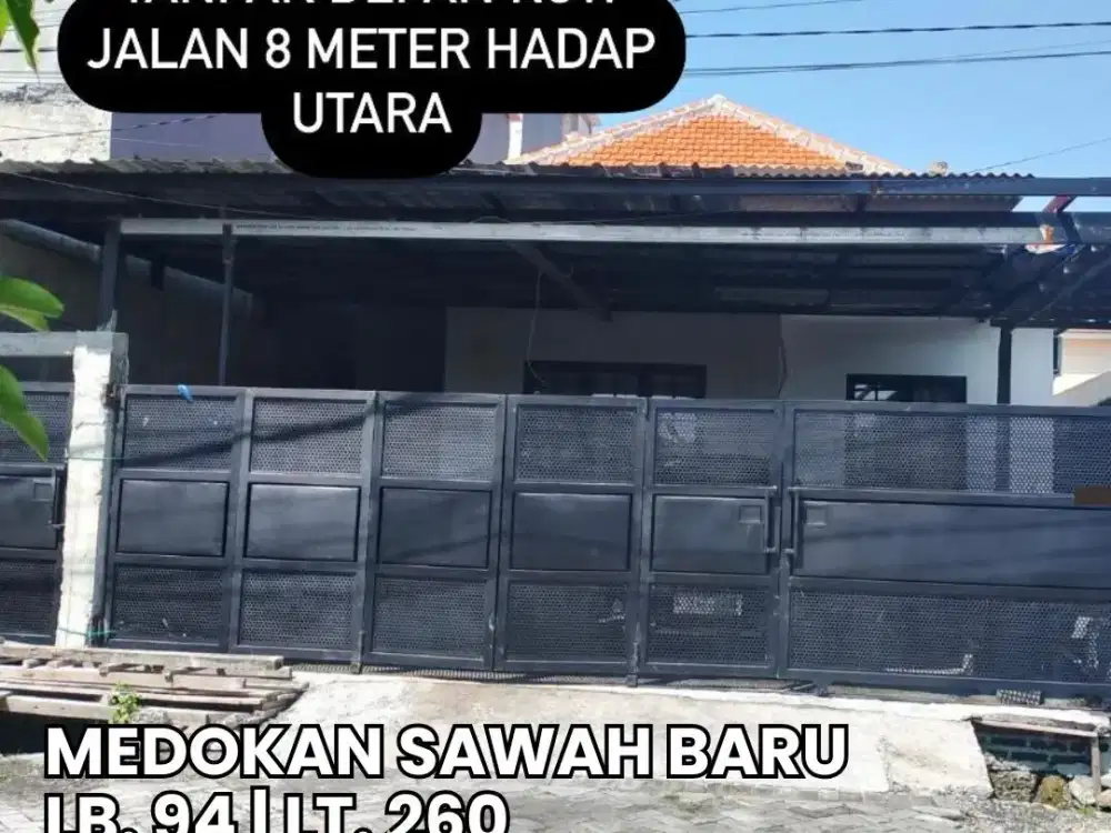 Rumah Surabaya Dijual di Medokan Sawah Baru Rungkut