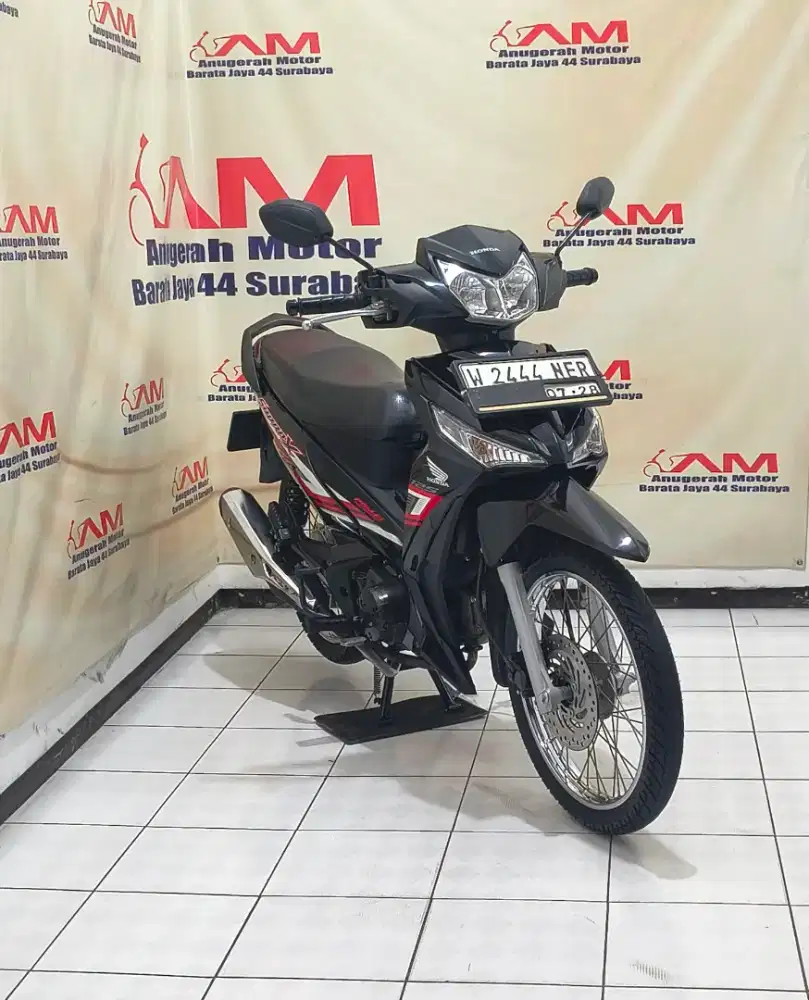 Siap pakai Honda supra x 125 fi spoke Tahun 2023 warna Hitam