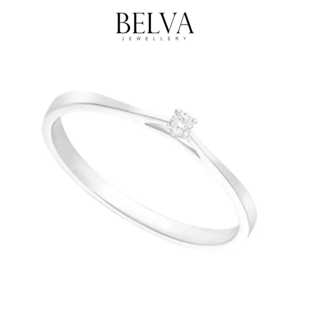 Cincin Berlian Solitaire - Belva Jewellery - BALRAU02131
