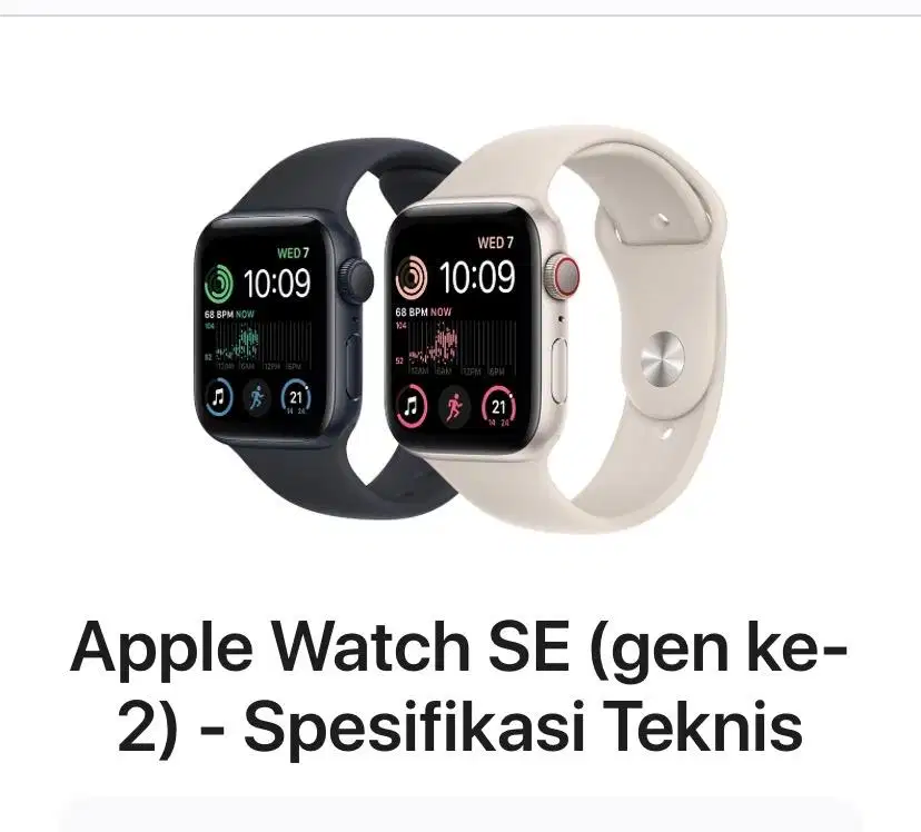 I WATCH SE 2 STARLIGHT 40mm