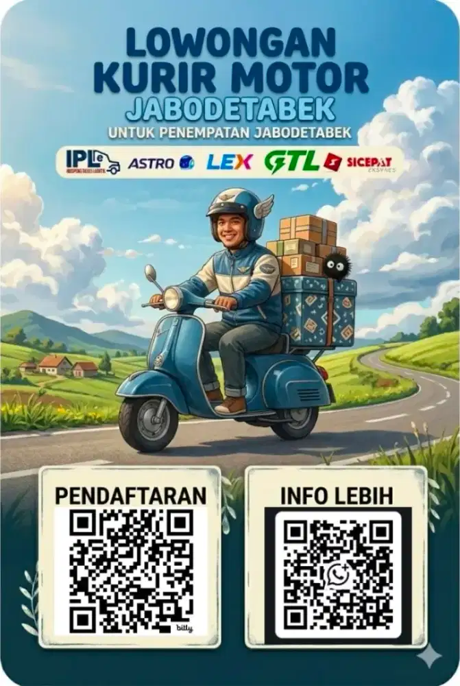 Lowongan Kurir Jabodetabek