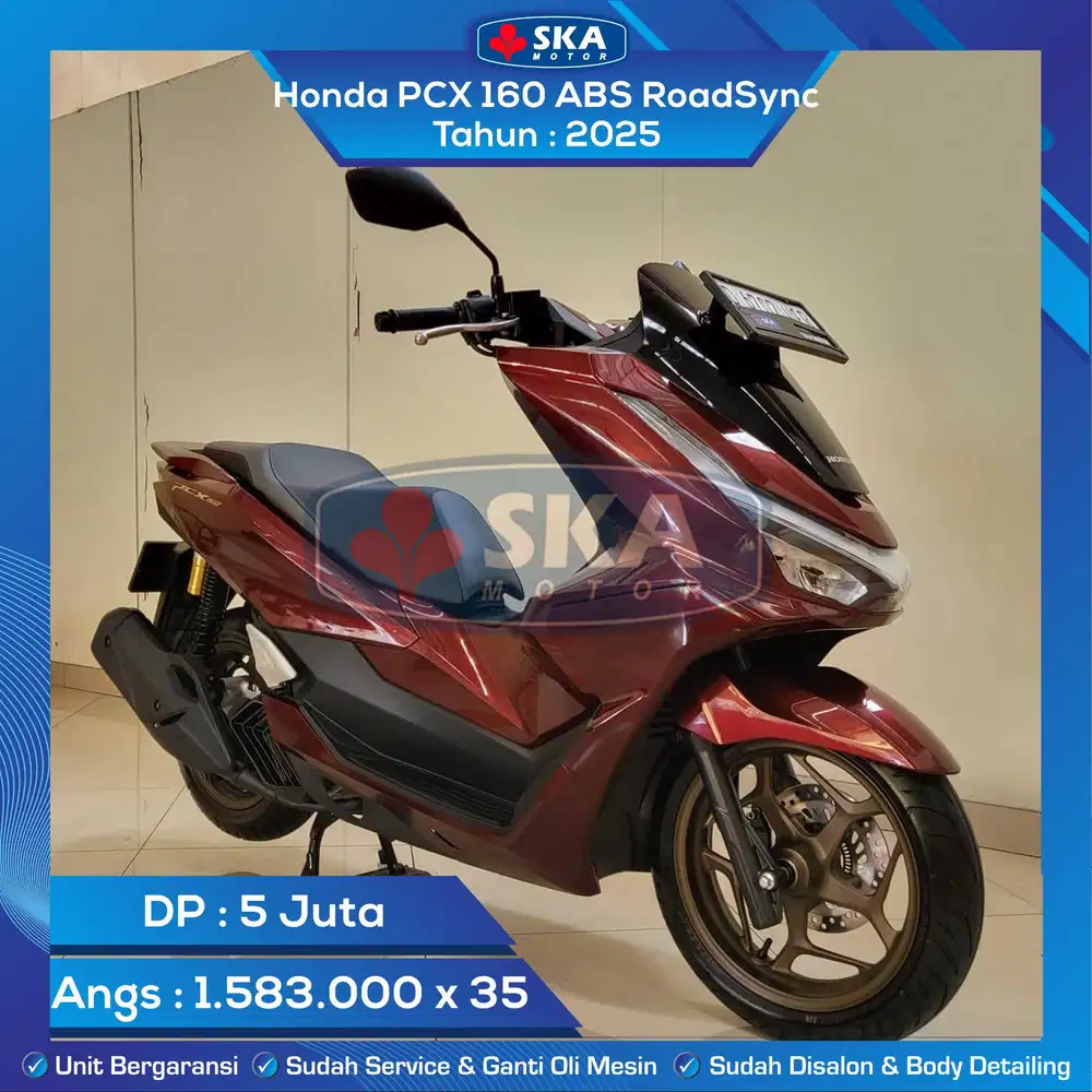 Honda PCX 160 RoadSync Tahun 2025