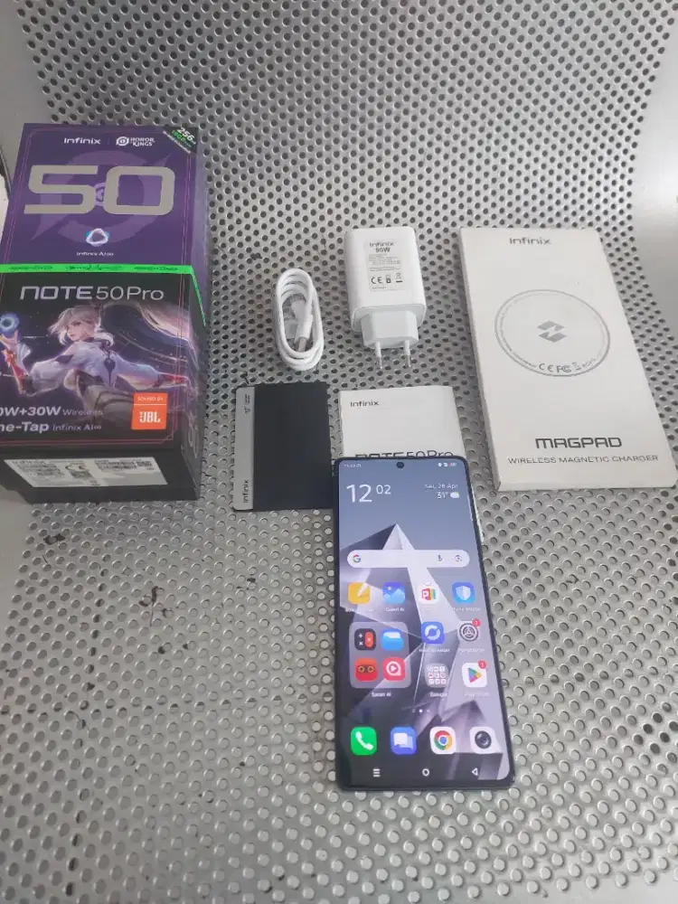 Infinix note 50pro ram 8+8 256 gb