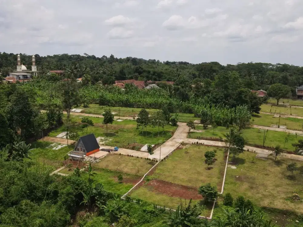 Tanah Vila Luas 1.450 Meter Legalitas SHM View Gunung