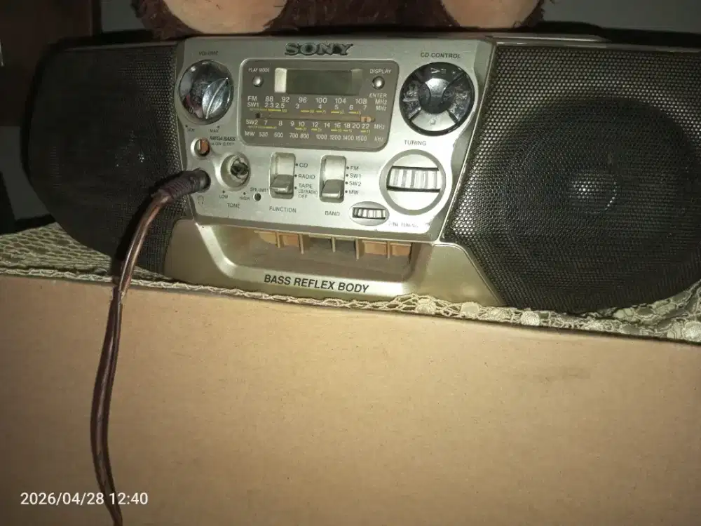 Radio Tape kaset Sony