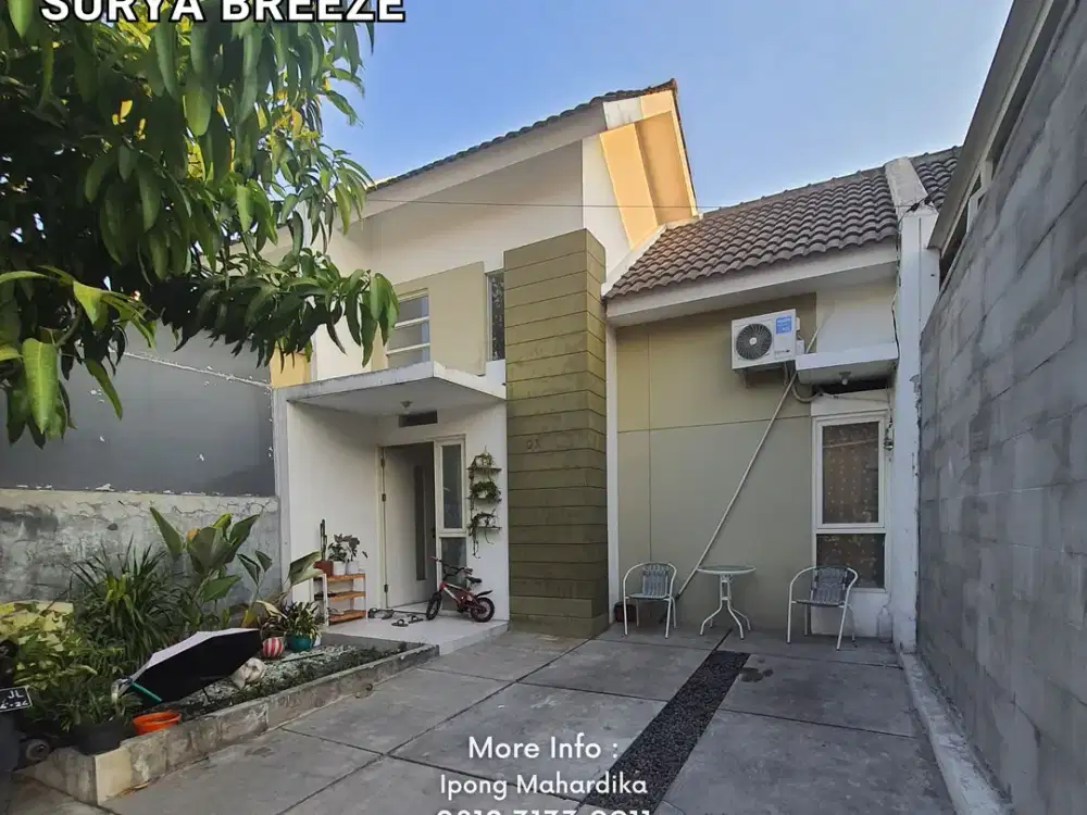 Rumah Dijual di Sidoarjo Perum Surya breeze Gedangan