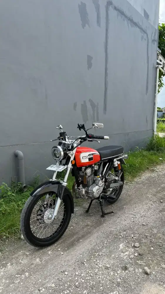 CB Orange Versi 125 US Plat AB Kulon Progo