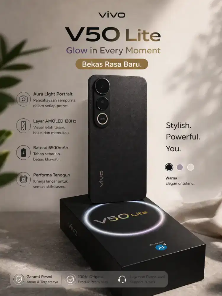 Vivo V50 lite 4G...gress..nominuss