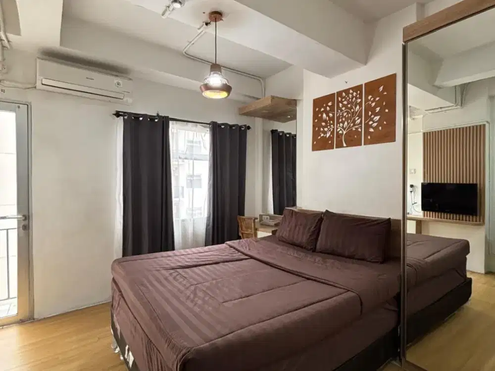 Sewa Apartemen Grand Asia Afrika Bandung Murah Transit Harian Netflix