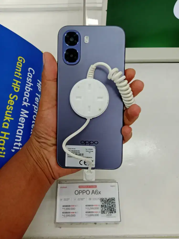 OPPO A6X KREDIT CICILAN RIGAN TANPA DP