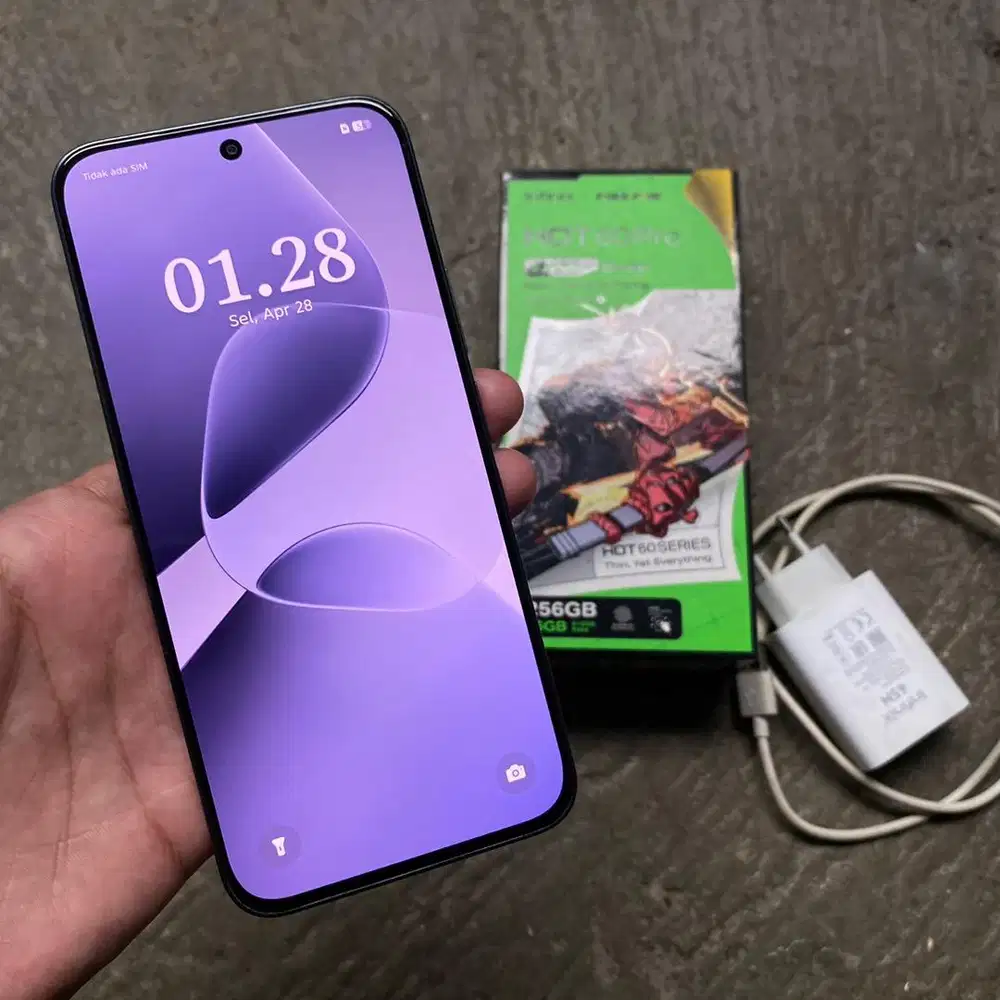 Infinix hot 60 pro 8/256 fullset