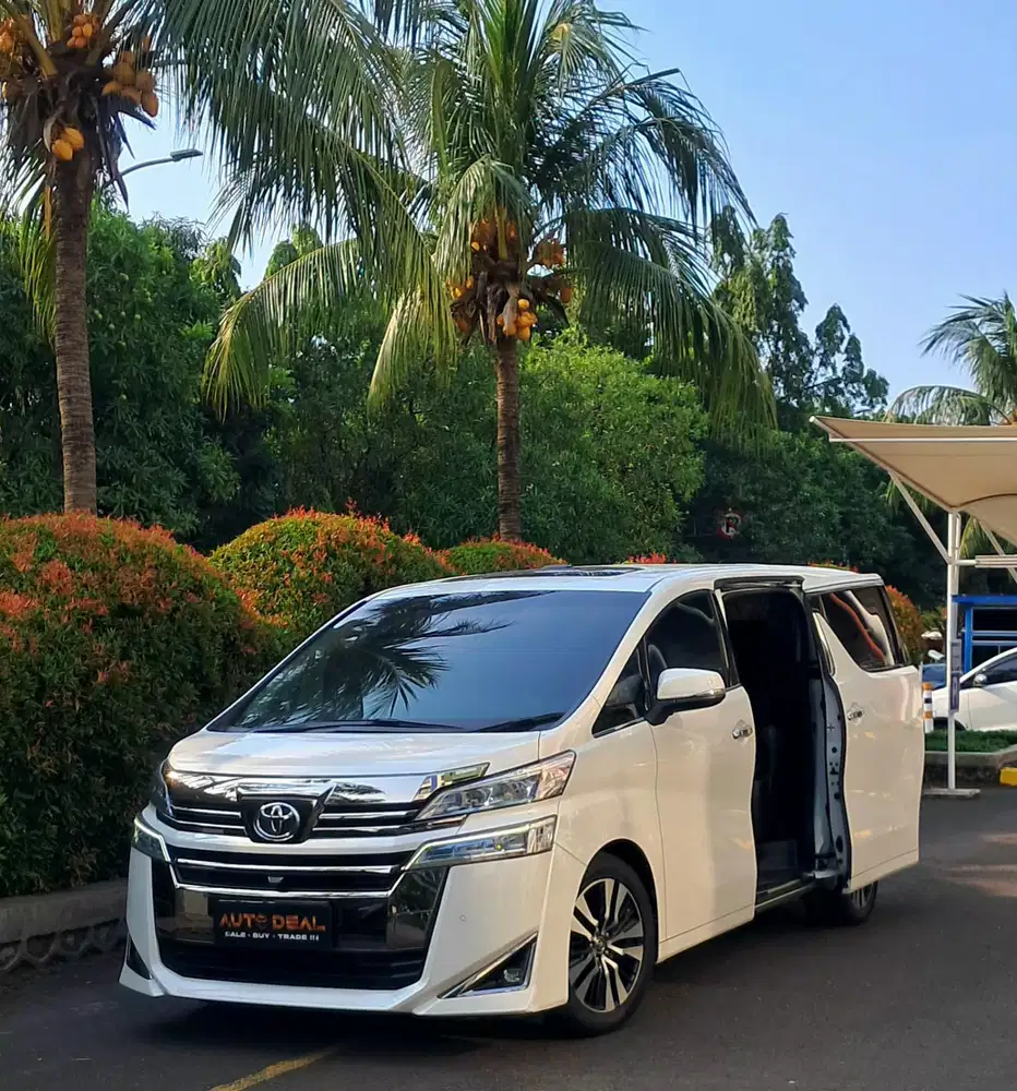KONDISI SUPER!! Toyota Vellfire 2.5 G ATPM 2018 TDP 1 JUTA