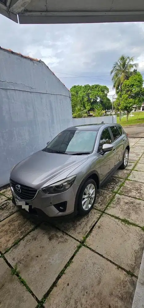 DI JUAL MAZDA CX 5 2013 SILVER METALIC SUNROOF (pemakaian pribadi)