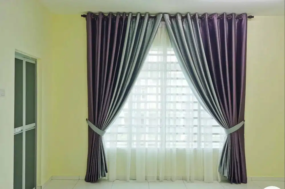 Penjual Tirai Gorden Jendela Gordyn Mewah Hordeng Terbaru Murah