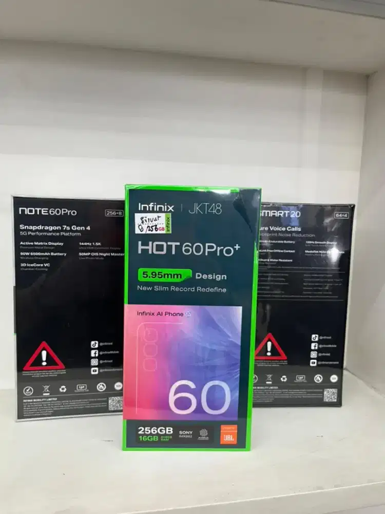 INFINIX HOT 60 PRO+ 8/256 NEW SEGEL
