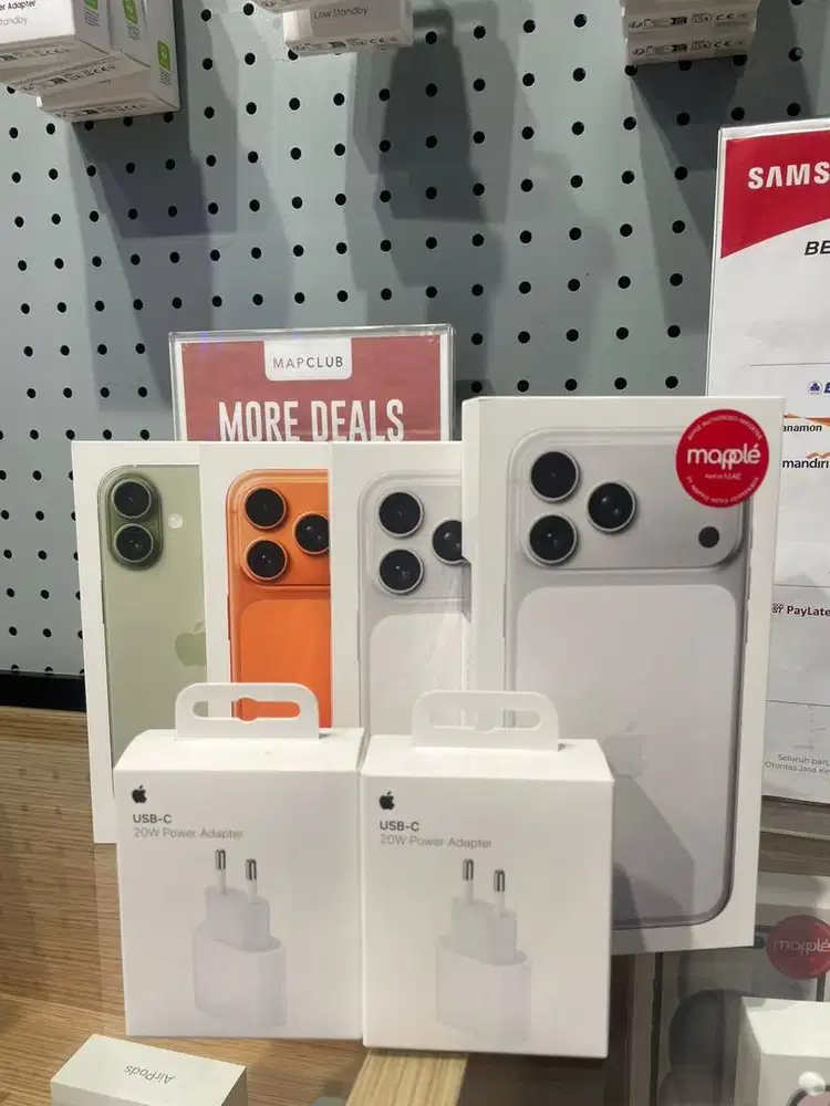 Iphone 17 pro 256gb free ori adpater