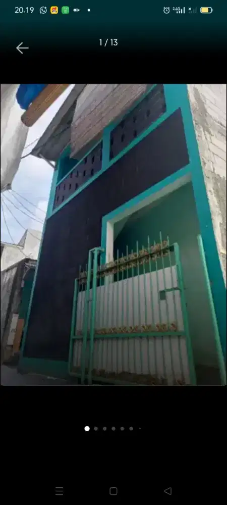 Jual Kontrakan 3 Pintu 2 lantai