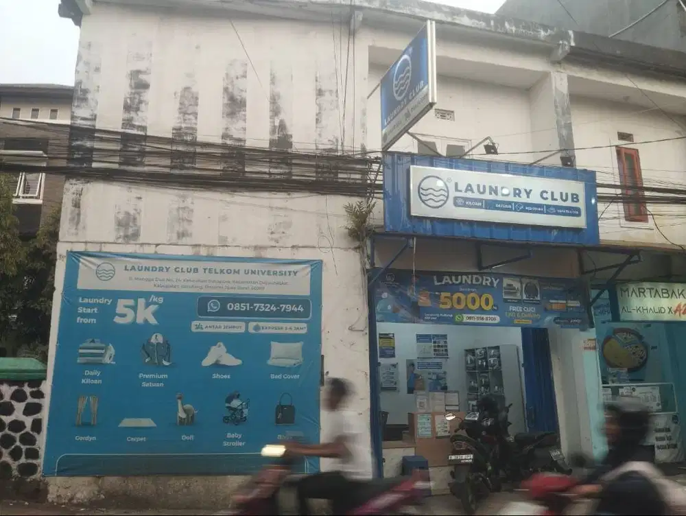 Dijual Usaha Laundry Kampus Telkom Bandung