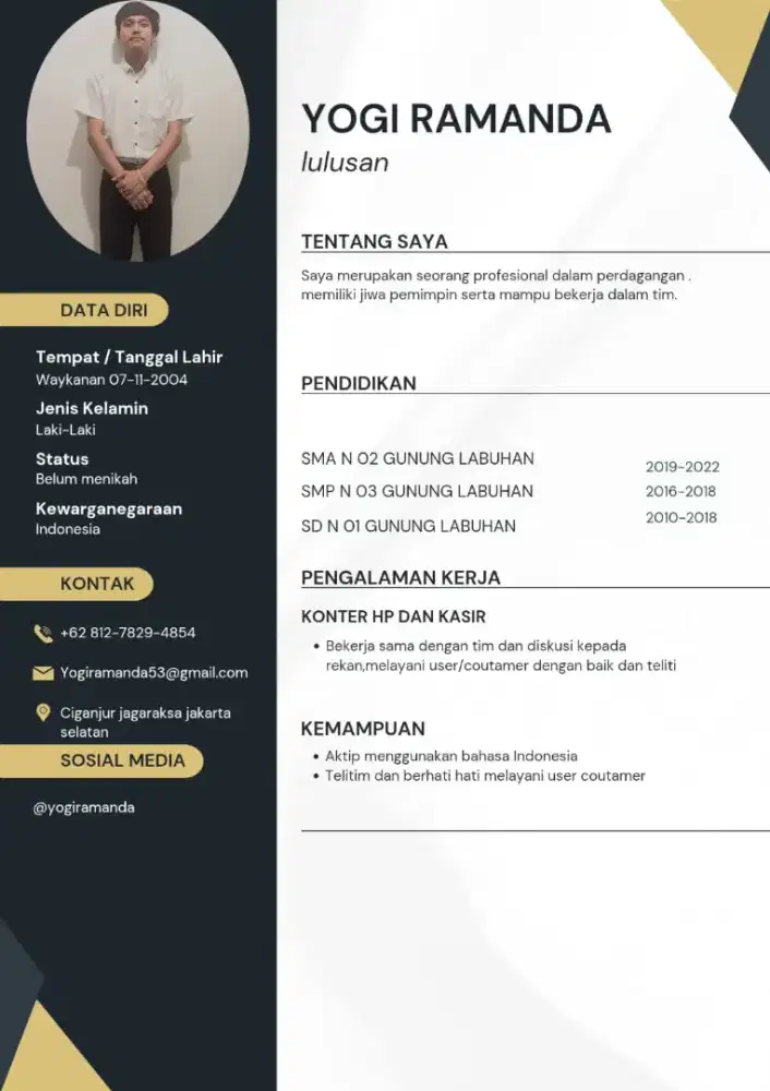 Mecari krjaan menjaga counter