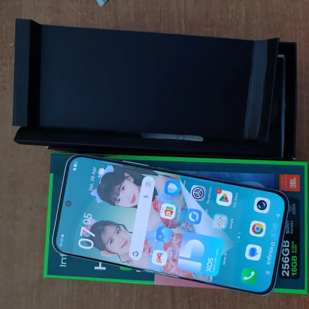Infinix hot60pro+ 8/256 fullset like new