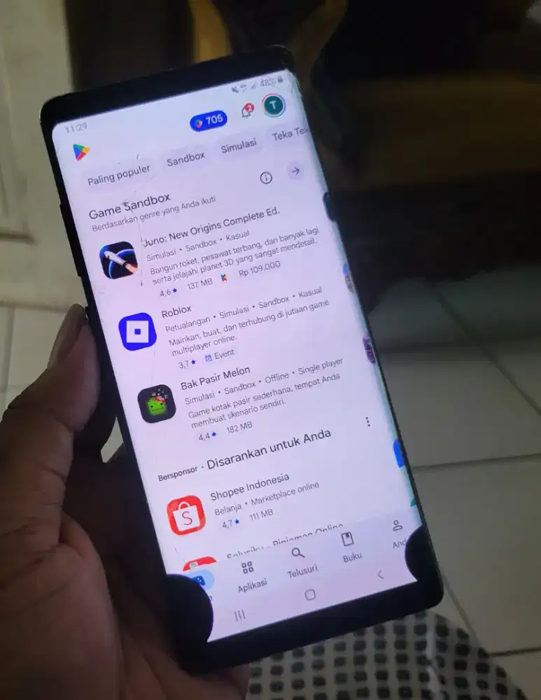 Samsung Galaxy Note 8 Sein Minus