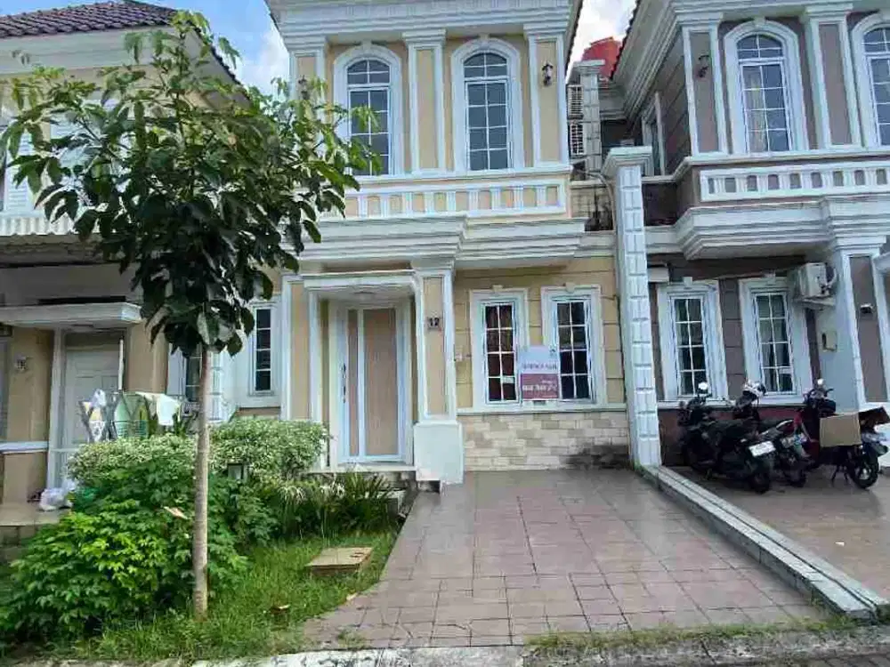 rumah cluster elite siap pakai