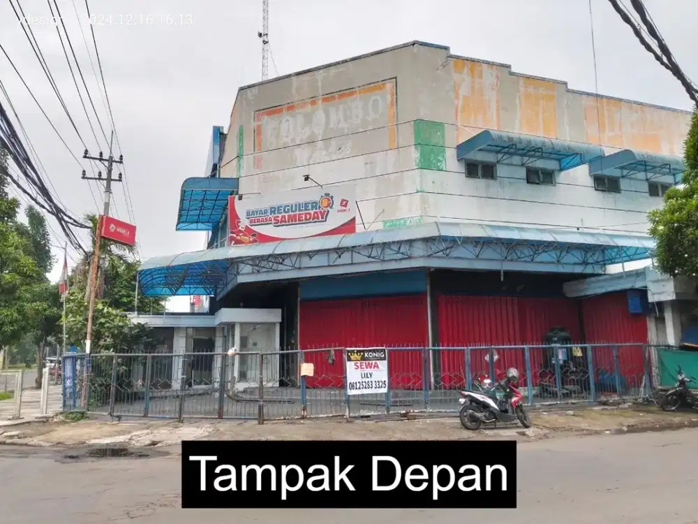 FOR RENT Ruko 2 lantai Raya Perak Barat