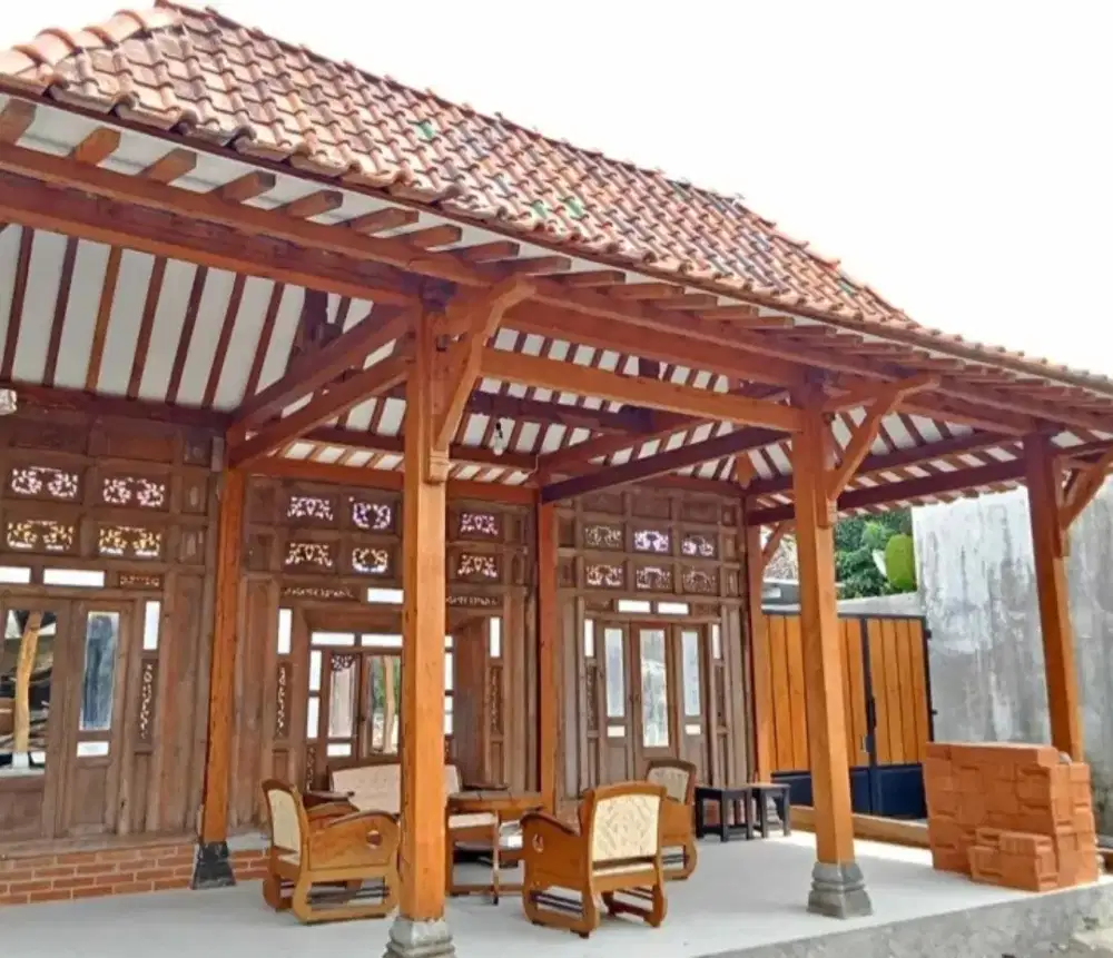 Rumah limasan.rumah kayu.rumah klasik
