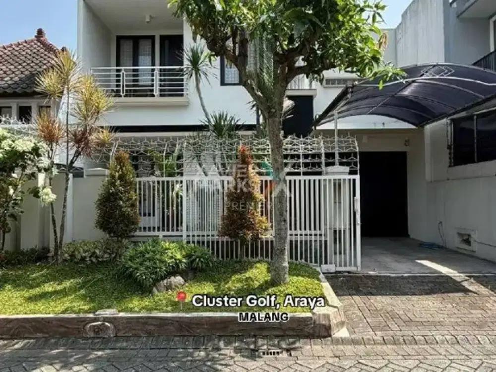 Rumah Modern Full Furnish Di Cluster Golf, Kota Araya Malang