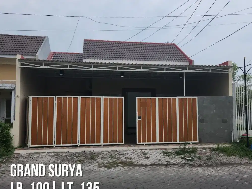Rumah Baru Renov Sidoarjo Perum Grand Surya Sedati