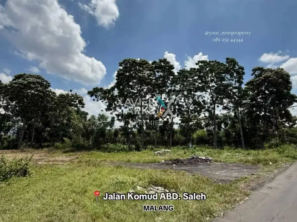 Lahan Lokasi Strategis Di Dekat Poros Jalan Komud Abd Saleh, Asrikaton Pakis Malang