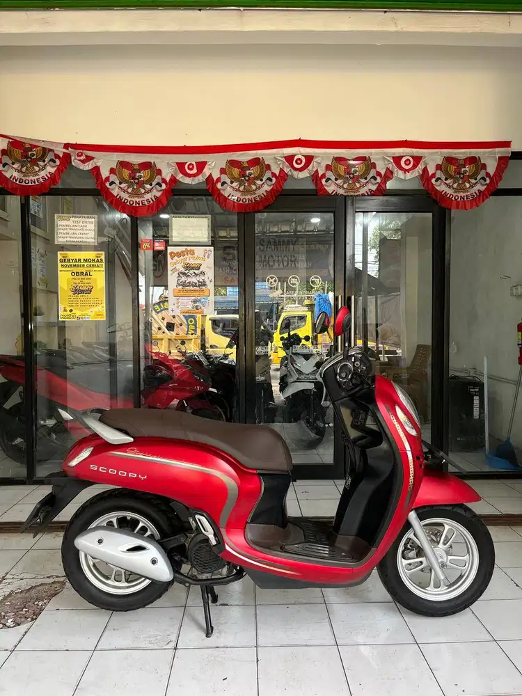 KTP DAERAH BISA DI BANTU CASH/CREDIT SCOOPY PRESTIGE 2023 LIKE NEW