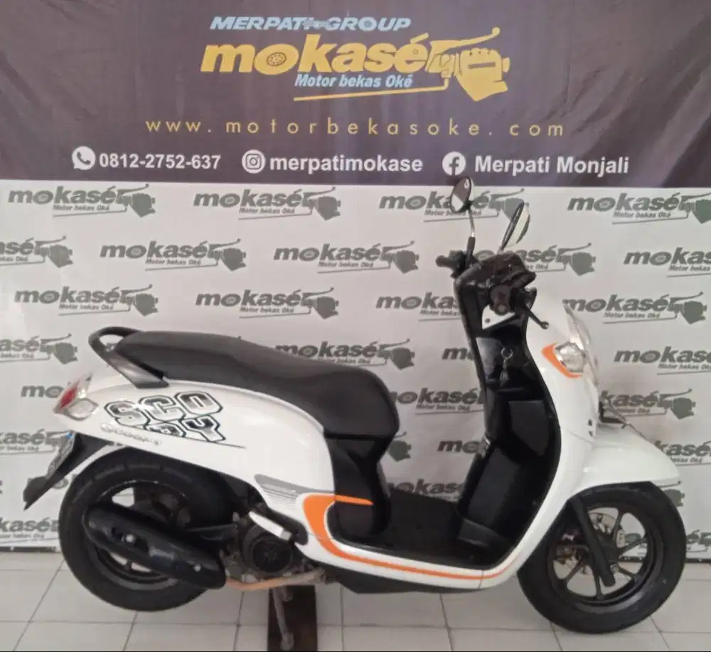 HONDA SCOOPY TH 2017 KREDIT MOTOR MURAH MOKASE MONJALI